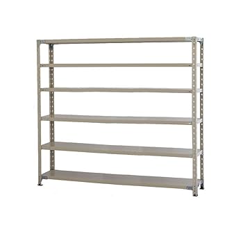 プラス KR軽量ラック1812x612 (天地5段) ライトグレー プラス KR軽量ラック1812x612 (天地5段) ライトグレー プラス KR